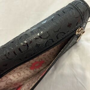 Guess Black Floral Wallet